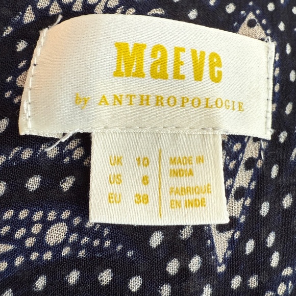 Anthropologie  Maeve Cassidy Embroidered Midi Dress - Picture 7 of 9